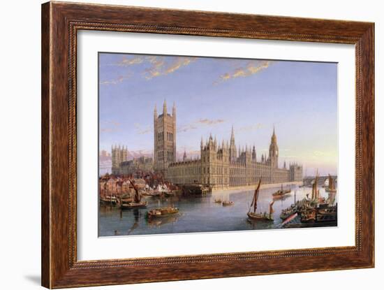 View of Westminster from Lambeth, 1859-John Macvicar Anderson-Framed Giclee Print