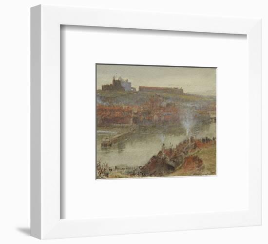 View of Whitby, 1905-Albert Goodwin-Framed Premium Giclee Print