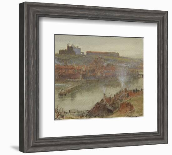 View of Whitby, 1905-Albert Goodwin-Framed Premium Giclee Print