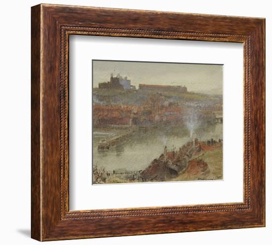 View of Whitby, 1905-Albert Goodwin-Framed Premium Giclee Print