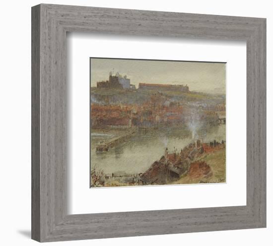 View of Whitby, 1905-Albert Goodwin-Framed Premium Giclee Print