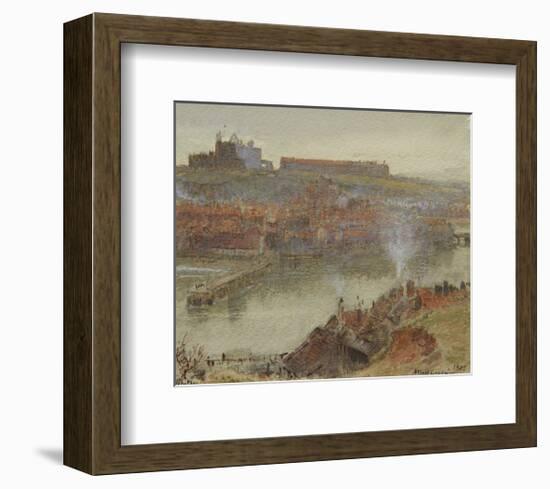 View of Whitby, 1905-Albert Goodwin-Framed Premium Giclee Print