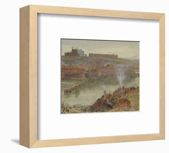 View of Whitby, 1905-Albert Goodwin-Framed Premium Giclee Print