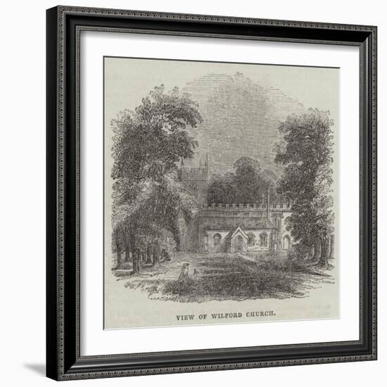 View of Wilford Church-null-Framed Giclee Print