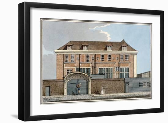 View of Winchester House in Winchester Place, London, 1799-Charles Tomkins-Framed Giclee Print