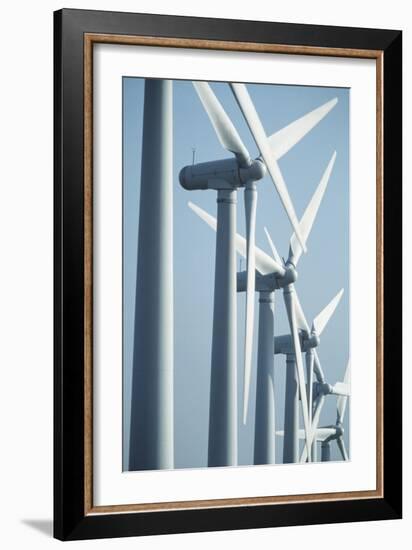 View of Wind Turbines In South Yorkshire-Chris Knapton-Framed Photographic Print
