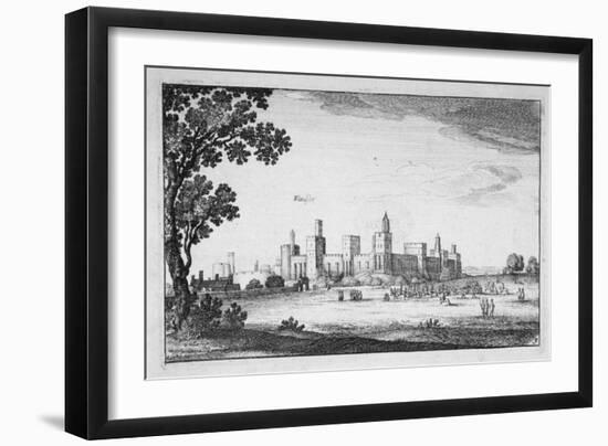 View of Windsor Castle, Berkshire, 1644-Wenceslaus Hollar-Framed Giclee Print