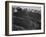 View Of Wooded Hills With Mountains In Bkgd "In Rocky Mountain National Park" Colorado. 1933-1942-Ansel Adams-Framed Art Print