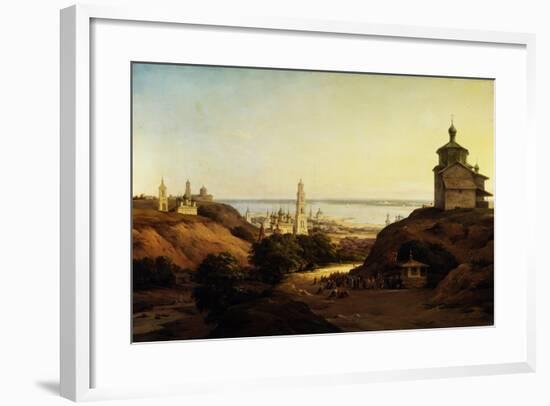 View of Yuryev-Povolzhsky, 1851-Nikanor Grigoryevich Chernetsov-Framed Giclee Print