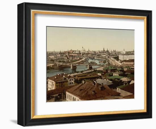 View of Zamoskvorechye (Panoramic View of Mosco), 1890S-null-Framed Giclee Print