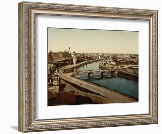 View of Zamoskvorechye (Panoramic View of Mosco), 1890S-null-Framed Giclee Print