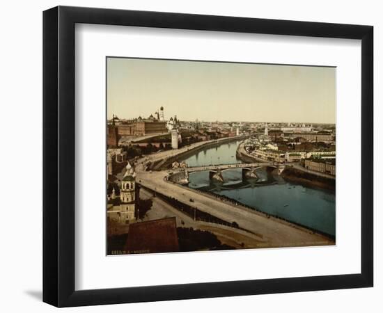 View of Zamoskvorechye (Panoramic View of Mosco), 1890S-null-Framed Giclee Print