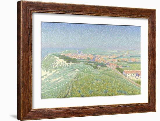 View of Zoutelande on the Island of Walcheren, by Ferdinand Hart Nibbrig, 1900-12-Ferdinand Hart Nibbrig-Framed Art Print