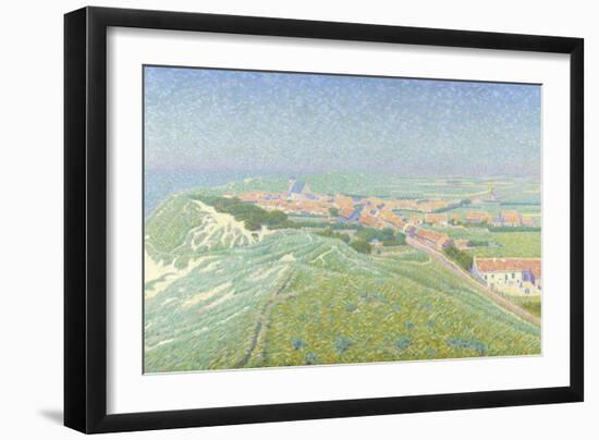 View of Zoutelande on the Island of Walcheren, by Ferdinand Hart Nibbrig, 1900-12-Ferdinand Hart Nibbrig-Framed Art Print