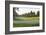 View on a Golf Course with Ground Fog, Praia D'El Rey, Atlantic Coast-Axel Schmies-Framed Photographic Print