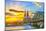 View on Cologne at Sunset-sborisov-Mounted Photographic Print