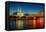 View on Cologne Cathedral and Hohenzollern Bridge, Germany-sborisov-Framed Premier Image Canvas