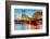 View on Cologne Cathedral and Hohenzollern Bridge, Germany-sborisov-Framed Photographic Print