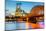View on Cologne Cathedral and Hohenzollern Bridge, Germany-sborisov-Mounted Photographic Print