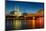 View on Cologne Cathedral and Hohenzollern Bridge, Germany-sborisov-Mounted Photographic Print