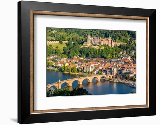 View on Heidelberg, Germany-sborisov-Framed Photographic Print