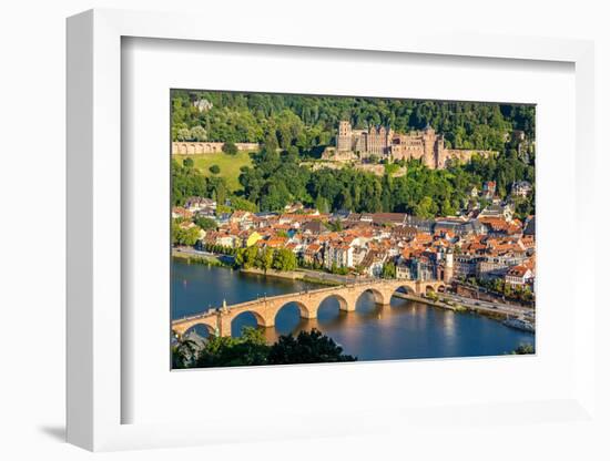 View on Heidelberg, Germany-sborisov-Framed Photographic Print