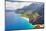 View on Na Pali Cost on Kauai Island on Hawaii-SergiyN-Mounted Photographic Print