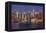 View on Night Manhattan, New York-sborisov-Framed Premier Image Canvas