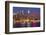 View on Night Manhattan, New York-sborisov-Framed Photographic Print