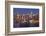 View on Night Manhattan, New York-sborisov-Framed Photographic Print