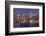 View on Night Manhattan, New York-sborisov-Framed Photographic Print