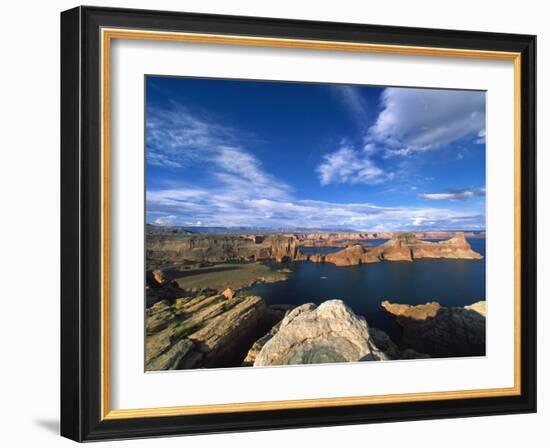 View on Padre Bay, Lake Powell, Utah, USA-Stefano Amantini-Framed Photographic Print