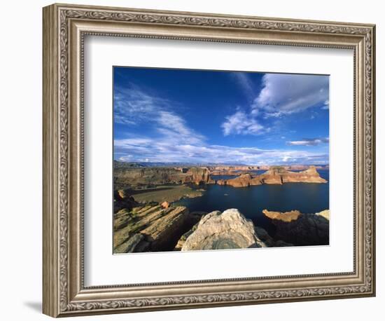 View on Padre Bay, Lake Powell, Utah, USA-Stefano Amantini-Framed Photographic Print