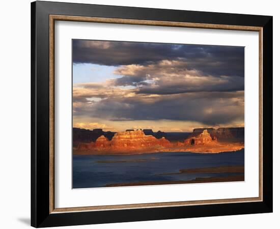 View on Padre Bay, Lake Powell, Utah, USA-Stefano Amantini-Framed Photographic Print