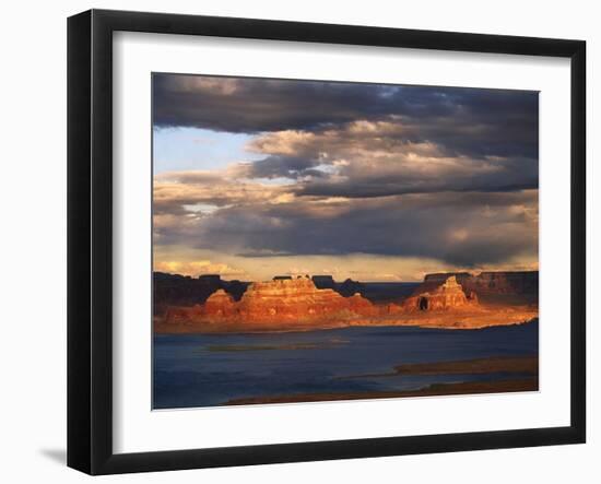 View on Padre Bay, Lake Powell, Utah, USA-Stefano Amantini-Framed Photographic Print