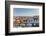 View on Prague Bridges at Sunset-sborisov-Framed Photographic Print