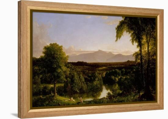 View on the Catskill—Early Autumn, 1836-37-Thomas Cole-Framed Premier Image Canvas