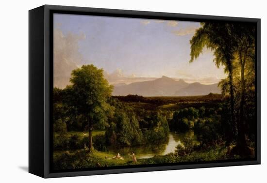 View on the Catskill—Early Autumn, 1836-37-Thomas Cole-Framed Premier Image Canvas