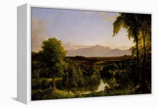 View on the Catskill—Early Autumn, 1836-37-Thomas Cole-Framed Premier Image Canvas