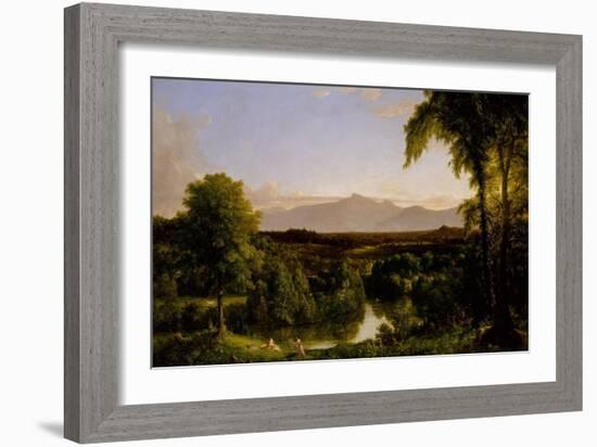 View on the Catskill—Early Autumn, 1836-37-Thomas Cole-Framed Giclee Print