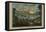 View on the Hudson - West Point-null-Framed Stretched Canvas