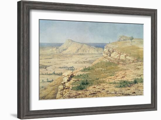 View on the Island of Rhodes-Richard Dadd-Framed Giclee Print