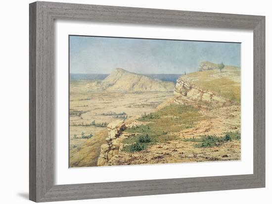 View on the Island of Rhodes-Richard Dadd-Framed Giclee Print