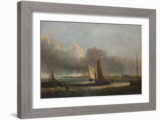 View on the Maas, c1799-John Crome-Framed Giclee Print