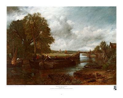 MUSEUM ART PRINT View on the Stour near Dedham John Constable