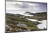 View Out to Sea over Abandoned Crofts at the Township of Manish-Lee Frost-Mounted Photographic Print