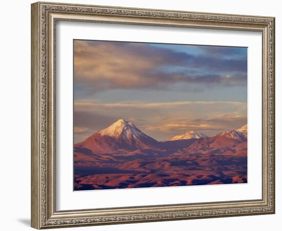 View over Atacama Desert towards Cerro Colorado, San Pedro de Atacama, Antofagasta Region, Chile, S-Karol Kozlowski-Framed Photographic Print