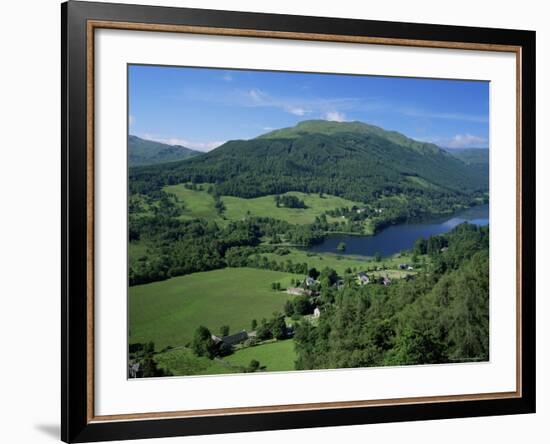 View Over Balquhidder and Loch Voil, Stirling, Central Region, Scotland, United Kingdom-Roy Rainford-Framed Photographic Print