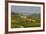 View over Barolo Village and Vineyards, Langhe, Cuneo District, Piedmont, Italy, Europe-Yadid Levy-Framed Photographic Print