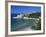 View over Beach to the Old Fortified City, Ulcinj, Haj-Nehaj, Montenegro, Europe-Stuart Black-Framed Photographic Print